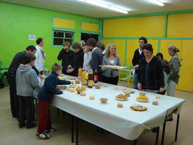 photo de la soiré paella