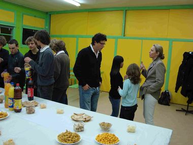 photo de la soiré paella